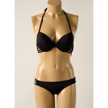DAG ADOM - Maillot de bain 2 pièces noir en polyamide - Femme - Taille 36 - Modz