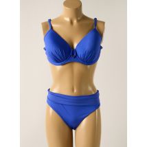 AUDELLE - Maillot de bain 2 pièces bleu en polyamide - Femme - Taille TU - Modz