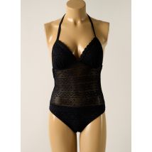 DAG ADOM - Maillot de bain 1 pièce noir en polyester - Femme - Taille 38 - Modz