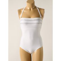 TESSY - Maillot de bain 1 pièce blanc en polyamide - Femme - Taille 85C - Modz