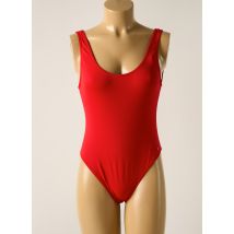 SALÉE - Maillot de bain 1 pièce rouge en polyamide - Femme - Taille 40 - Modz