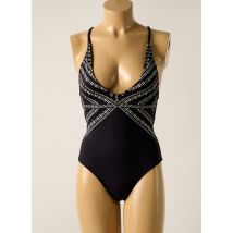 BORABORA - Maillot de bain 1 pièce noir en polyamide - Femme - Taille 36 - Modz