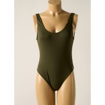 SALÉE - Maillot de bain 1 pièce vert en polyamide - Femme - Taille 40 - Modz