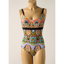 CHERRY BEACH - Maillot de bain 1 pièce jaune en polyamide - Femme - Taille 38 - Modz