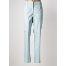 PAUPORTÉ - Pantalon slim bleu en coton - Femme - Taille 50 - Modz