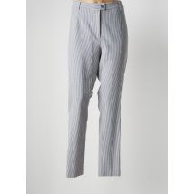 WEINBERG - Pantalon droit bleu en polyester - Femme - Taille 50 - Modz