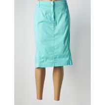 PAUPORTÉ - Jupe mi-longue bleu en coton - Femme - Taille 52 - Modz
