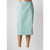 WEINBERG - Jupe mi-longue bleu en coton - Femme - Taille 46 - Modz