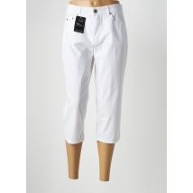 ANNA MONTANA - Pantacourt blanc en coton - Femme - Taille 50 - Modz