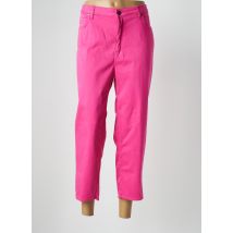 TELMAIL - Pantacourt rose en coton - Femme - Taille 52 - Modz