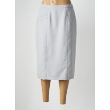 PAUPORTÉ - Jupe mi-longue gris en polyester - Femme - Taille 40 - Modz