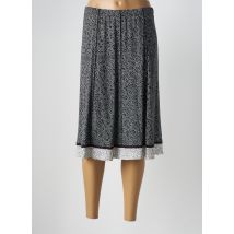 PAUPORTÉ - Jupe mi-longue noir en viscose - Femme - Taille 40 - Modz