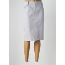 WEINBERG - Jupe mi-longue gris en coton - Femme - Taille 42 - Modz