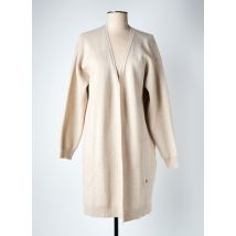 DIPLODOCUS - Gilet manches longues beige en polyester - Femme - Taille 40 - Modz