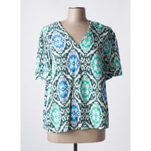LA FEE MARABOUTEE - Blouse vert en viscose - Femme - Taille 46 - Modz