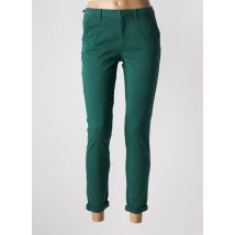 REIKO - Pantalon chino vert en coton - Femme - Taille W32 - Modz