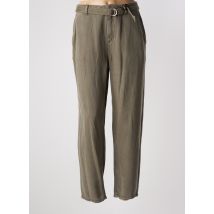 IKKS - Jeans coupe droite vert en lyocell - Femme - Taille 42 - Modz
