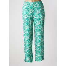 DIPLODOCUS - Pantalon droit vert en viscose - Femme - Taille 38 - Modz