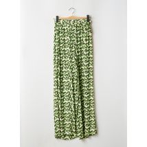 SUNCOO - Pantalon large vert en viscose - Femme - Taille 34 - Modz