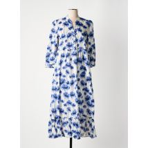 COTTONADE - Robe longue bleu en viscose - Femme - Taille 38 - Modz