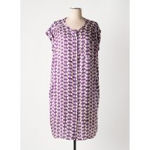 BELLA JONES - Robe mi-longue violet en viscose - Femme - Taille 36 - Modz