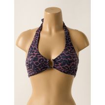 OLYMPIA - Haut de maillot de bain marron en polyamide - Femme - Taille 90C - Modz