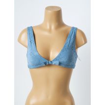 BEACHLIFE - Haut de maillot de bain bleu en polyamide - Fille - Taille TU - Modz