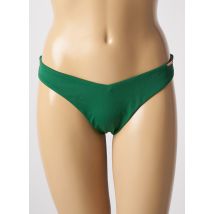 SEAFOLLY - Bas de maillot de bain vert en polyamide - Femme - Taille 38 - Modz