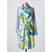 LAFTY LIE - Robe mi-longue vert en coton - Femme - Taille 40 - Modz