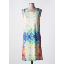 JEI'S BY LETIZIA DENARO - Robe mi-longue jaune en viscose - Femme - Taille 36 - Modz