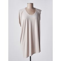 LOTUS EATERS - Tunique manches courtes gris en viscose - Femme - Taille 38 - Modz