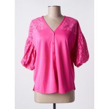 LEO & UGO - Chemisier rose en viscose - Femme - Taille 42 - Modz