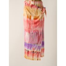 ALDOMARTINS - Jupe longue rose en viscose - Femme - Taille 42 - Modz