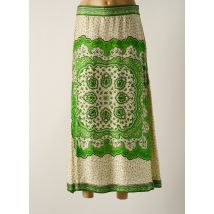 BELLA JONES - Jupe longue vert en viscose - Femme - Taille 42 - Modz