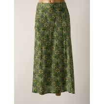 BELLA JONES - Jupe longue vert en viscose - Femme - Taille 40 - Modz