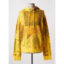 KENZO - Sweat-shirt à capuche jaune en coton - Homme - Taille S - Modz