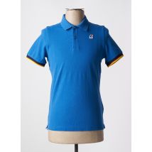 K. WAY - Polo bleu fonce en coton - Homme - Taille S - Modz