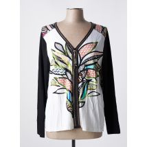 PAUSE CAFE - Veste casual noir en viscose - Femme - Taille 44 - Modz