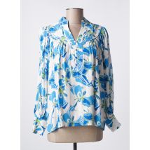 SUNCOO - Blouse bleu en viscose - Femme - Taille 36 - Modz