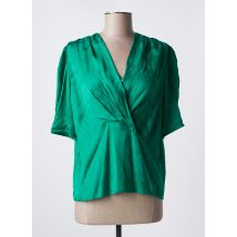 SUNCOO - Blouse vert en viscose - Femme - Taille 38 - Modz