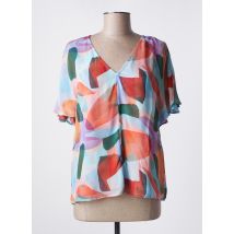 POM AMSTERDAM - Blouse orange en viscose - Femme - Taille 36 - Modz