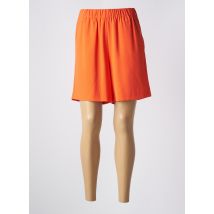 SELECTED - Short orange en polyester - Femme - Taille 36 - Modz