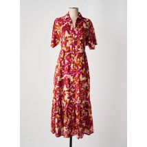 MKT STUDIO - Robe longue violet en coton - Femme - Taille 34 - Modz