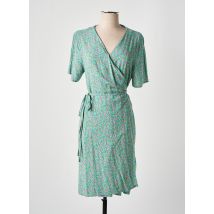 HARRIS WILSON - Robe mi-longue vert en viscose - Femme - Taille 38 - Modz
