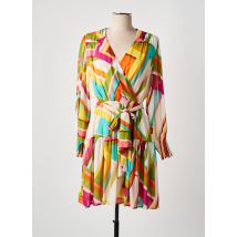 SUNCOO - Robe mi-longue vert en polyester - Femme - Taille 36 - Modz