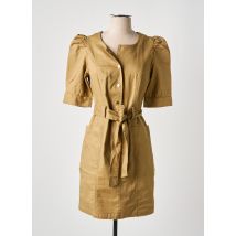 SCOTCH & SODA - Robe courte beige en coton - Femme - Taille 36 - Modz