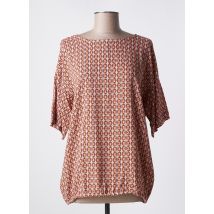IMITZ - Blouse orange en viscose - Femme - Taille 40 - Modz