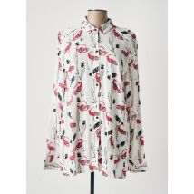 IMITZ - Chemisier blanc en viscose - Femme - Taille 46 - Modz