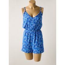 CALIE - Combishort bleu en viscose - Femme - Taille 38 - Modz