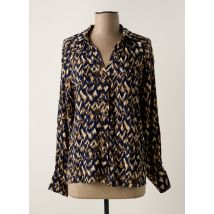 CALIE - Chemisier bleu en viscose - Femme - Taille 38 - Modz